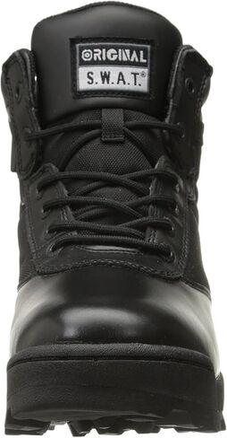 Original S.W.A.T. Men's Classic 6" Side-Zip Men's Black Military & Tactical Boot, Black, 11.5 D US in Saudi Arabia