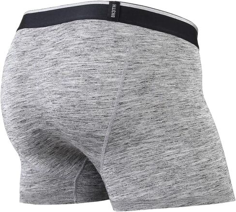 BN3TH Men's Classic Trunk Athletic Boxers - Breathable and Anti-Chafing Underwear with Our Patented Three-Dimensional MyPakage Pouch, Rainbows-Dark Navy, Large in Kuwait