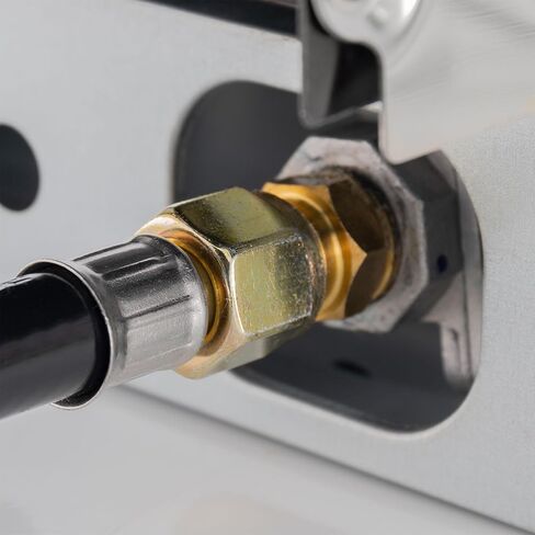 RecPro RV Built In Gas Cooktop | 3 Burners | RV Cooktop Stove | 6,500 and 8,000 BTU Burners | Cover Included in Kuwait