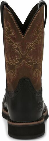 JUSTIN ORIGINAL WORKBOOTS Western Boot,10,EE,Black,Composite,PR in Saudi Arabia