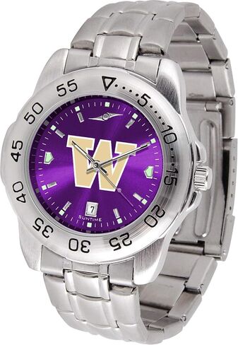 SunTime Men's Sport Steel Anochrome Watch - NC State Wolfpack in Kuwait