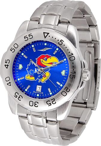 SunTime Men's Sport Steel Anochrome Watch - NC State Wolfpack in Kuwait