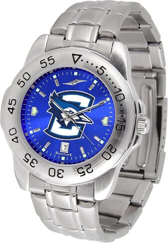 SunTime Men's Sport Steel Anochrome Watch - NC State Wolfpack in Kuwait