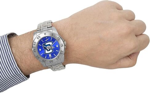 SunTime Men's Sport Steel Anochrome Watch - NC State Wolfpack in Kuwait