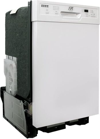 SD-9254W: Energy Star 18″ Built-In Dishwasher w/Heated Drying – White in Saudi Arabia
