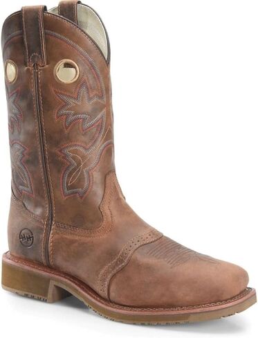 Men's Composite Toe Double H Work Boots DH6134 (8.5 EE) Brown in Saudi Arabia