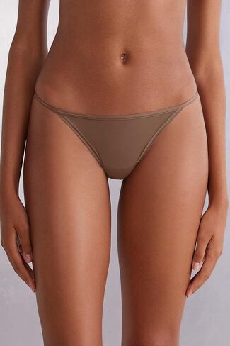 Woman's Thong with Ultralight Microfiber Straps in Kuwait
