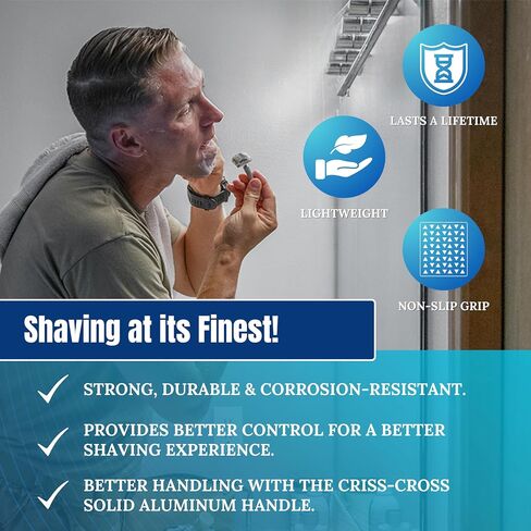 ALSB45: ALUMINUM Safety Razor by Timeless Razor in Saudi Arabia