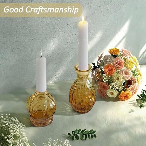 Glass Bud Vases Set of 36PCS, Small Flower Vases for Wedding Centerpiece Table Decoration, Vintage Vase in Bulk for Flower Arrangements, Mini Vase for Birthday Party, Festival Home Decor,Clear in Saudi Arabia