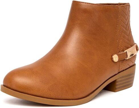 Nautica Kids Girls Bootie with Side Buckle and Zipper ، Fress Boot -for Youth and Toddler (Toddler/Little/Big Kids) in Saudi Arabia