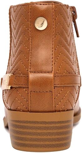 Nautica Kids Girls Bootie with Side Buckle and Zipper ، Fress Boot -for Youth and Toddler (Toddler/Little/Big Kids) in Saudi Arabia