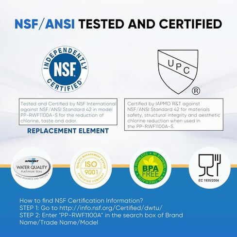 PUREPLUS DA29-00003G NSF 53&42 Certified Water Filter Replacement for Samsung DA29-00003B Aqua-Pure Plus DA29-00003A,DA20-00003G,HAFCU1,DA29-00003F,RFG297AARS,RFG237AARS,RSG257AARS Refrigerator, 3Pack in Kuwait