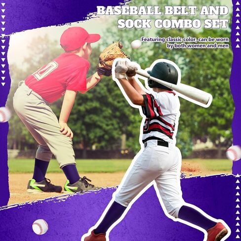 Zhanmai 2 Pairs Youth Baseball Softball Socks Sport Tube Socks for Girls Boys in Saudi Arabia
