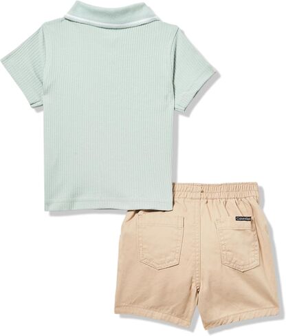 Calvin Klein Boys 2pc Polo Short Set in Saudi Arabia