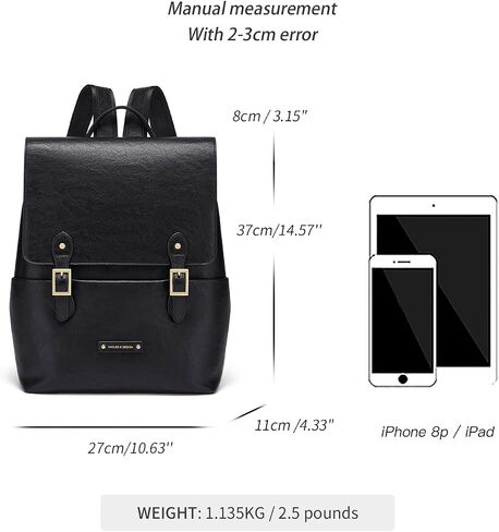 Cnoles Women Leather Backpack Purse Fashion Ladies Vintage Casual Convertible Backpack Bag Travel Daypacks Bags in Kuwait