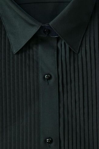 Chef Code Men's Tuxedo Shirt with 1/4" Pleats and Point Collar in Kuwait