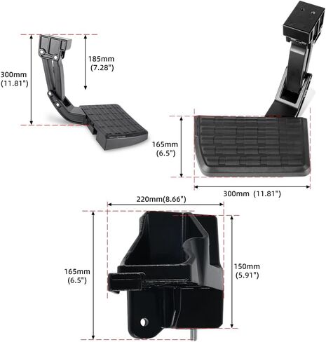 خطوة السرير الخلفي خطوة السرير خطوة الصدمات خطوة للاصطدام 2014-2021 تويوتا TUNDRA ، يحل محل PT392-34140 75316-01A (2014-2021 TUNDRA) in Kuwait