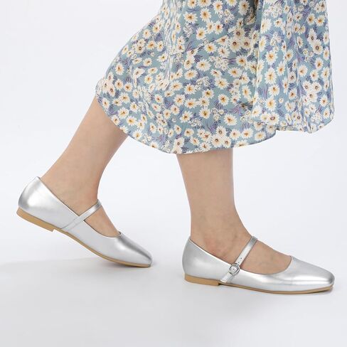 ATHMILE Mary Jane Shoes Women Ballet Flats Shoes for Women Slip on Comfortable Dressy Adjustable Strap for Work Office Business Casual in Kuwait