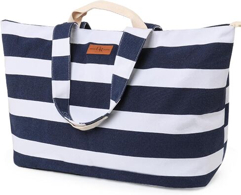 Extra Large Beach Bag for Women - Waterproof Sandproof Over-Size Carry On Beach Tote with 5 Pockets Gifts for Women in Saudi Arabia