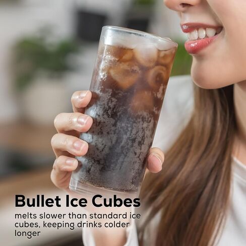 Igloo ICEB26HNSS Automatic Self-Cleaning Portable Electric Countertop Ice Maker Machine With Handle, 26 Pounds in 24 Hours, 9 Ice Cubes Ready in 7 minutes, With Ice Scoop and Basket, Stainless in Kuwait