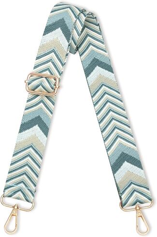 Conworld Purse Strap Replacement Crossbody for Handbag, 1.5" Golden Buckle Wide Canvas Shoulder Strap for Women, Adjustable Bag Straps Replacement in Saudi Arabia