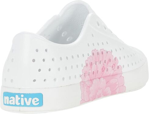 Native Shoes Jefferson Print Sneakers for Men, and Women - EVA Upper with Perforation Detailing, Slip-On Style, and Rubber Toe Soy Beige/Shell White/Multi Mosaic Men's 6, Women's 8 Medium in Saudi Arabia