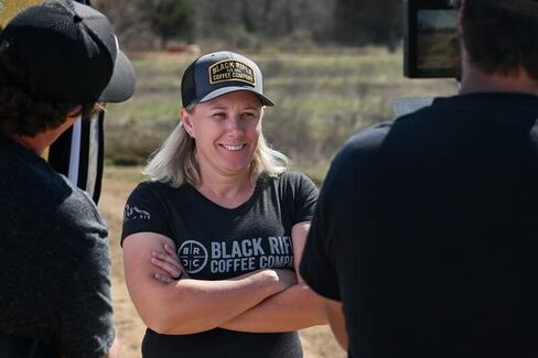 Black Rifle Coffee Company A10 Sunset T-Shirt, VTG Blk, M in Kuwait