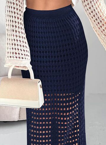 المرأة المثيرة العيينة الكروشيه متماسكة طول الكاحل الطويل قلم رصاص التنانير المستقيمة in Kuwait