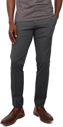 Dockers Men's City Trouser Slim Fit Smart 360 Tech Pants, (New) Magical Forest Teal-Louis Plaid, 36W x 29L in Kuwait