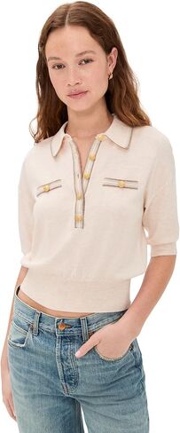 L'Agence Womens's Masaki Short Sweater Sweater in Saudi Arabia