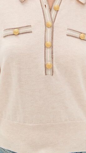L'Agence Womens's Masaki Short Sweater Sweater in Saudi Arabia