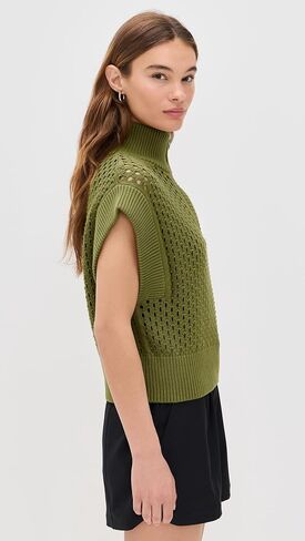 Varley Women's Gaines Half Zip Knit Sweater in Saudi Arabia
