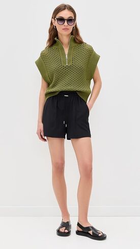 Varley Women's Gaines Half Zip Knit Sweater in Saudi Arabia