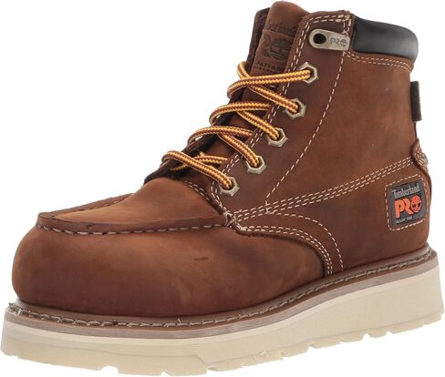 Timberland Men's Gridworks Alloy Safety Toe Waterproof 6 AL WP, Golden Brown, 9 Wide in Saudi Arabia