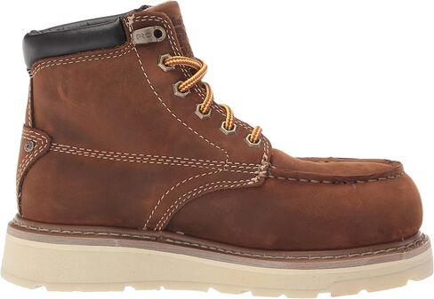 Timberland Men's Gridworks Alloy Safety Toe Waterproof 6 AL WP, Golden Brown, 9 Wide in Saudi Arabia