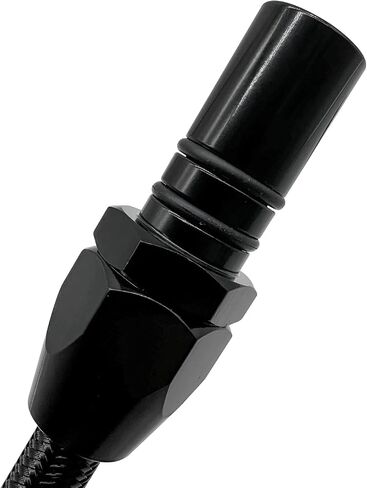 HAHAHA Short Stainless Steel 4L60E Transmission Dipstick - 16.5" Bellhousing Mount Compatible with Chevy/GM TH-700R4 & 4L60E (Black) in Saudi Arabia