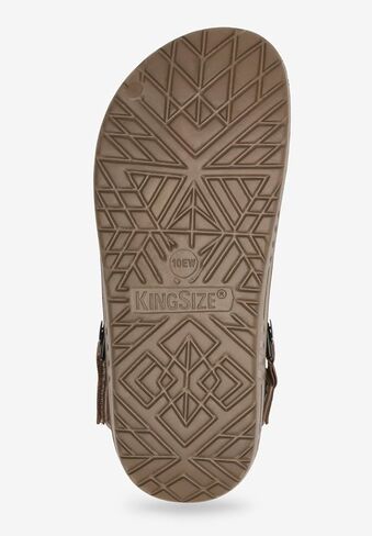 KingSize Men's Wide Width Extra Wide Adjustable Strap Rubber Clog in Saudi Arabia