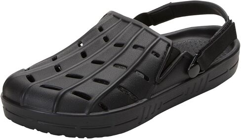KingSize Men's Wide Width Extra Wide Adjustable Strap Rubber Clog in Saudi Arabia