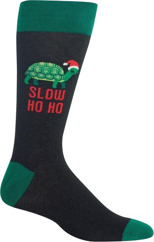 جوارب Cabin Fair Isle Boot Crew للرجال من Hot Sox، عبوة زوج واحد، Cabin Fair Isle (رمادي)، مقاس الحذاء الرجالي: 6.5-12 in Kuwait