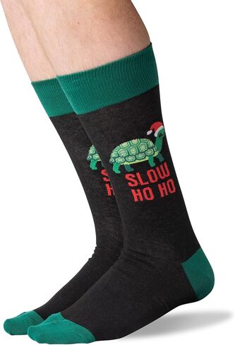 جوارب Cabin Fair Isle Boot Crew للرجال من Hot Sox، عبوة زوج واحد، Cabin Fair Isle (رمادي)، مقاس الحذاء الرجالي: 6.5-12 in Kuwait