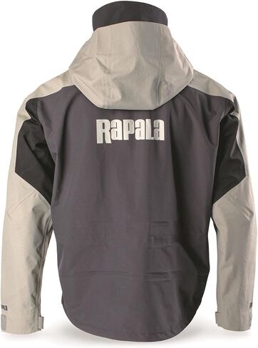 Rapala Rain Pro Jacket Grey Black Large in Saudi Arabia