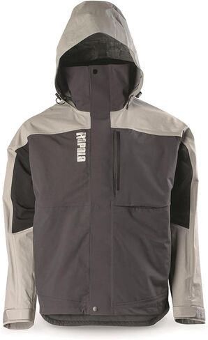 Rapala Rain Pro Jacket Grey Black Large in Saudi Arabia