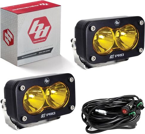 تصاميم باجا ، 487805 ، LED Light ، S2 Pro ، أسود ، منعطف واسع ، زوج in Kuwait