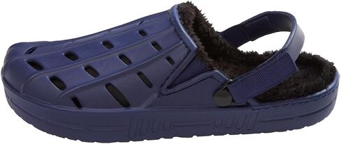 KingSize Men's Wide Width Fur-Lined Rubber Clogs in Saudi Arabia