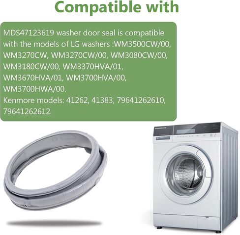 Washer Door Gasket MDS47123619 AP6236842 PS12081606 for LG in Saudi Arabia