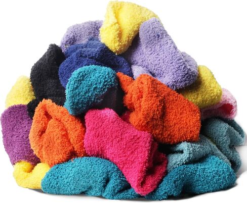 Yacht & Smith Mens Wholesale Bulk Warm And Cozy Fuzzy Socks, Colorful Winter Sock in Saudi Arabia