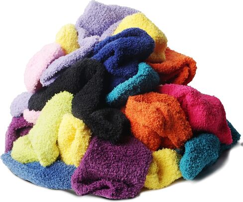 Yacht & Smith Mens Wholesale Bulk Warm And Cozy Fuzzy Socks, Colorful Winter Sock in Saudi Arabia