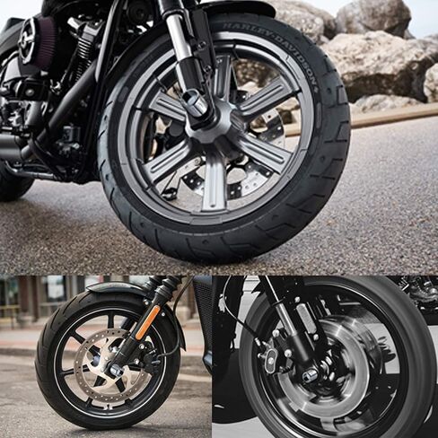 KATUR Motorcycle Rear Axle Cover Cap Nut Bolt Kit CNC Aluminum Axle Nut Cover Cap Set Compatible with Harley Sportster XL 883 1200 Dyna Touring V-Rod Softai Glide(Black) in Saudi Arabia