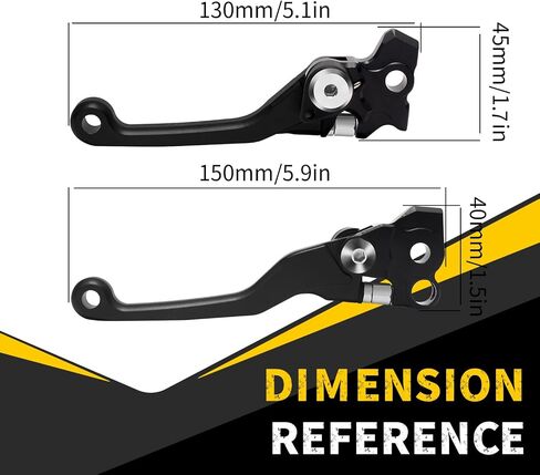 Mamadou Dirt Bike Brake Brake Ravers ، CNC القابل للتعديل المحوري متوافق مع KX250 KX250X 2021-2024 ، KX450F 2019 ، KX450 2019-2023 ، KX450X KX450SR 2022-2023 in Kuwait