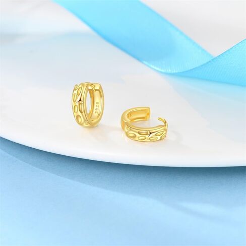 أقراط طعنة من الذهب المطلية بالذهبية 14 - أقراط لؤلؤة عصرية مع تصميمات متدلية الحد الأدنى ، ووزارة خفيفة الوزن S925 STERLING SILVEN in Kuwait